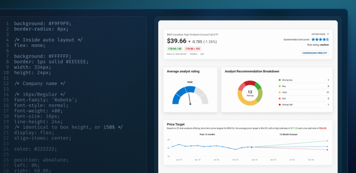 Scrolling IR content