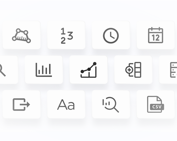 A layout of a mobile displaying streamlined financial data, including performance scores, indicators, and price movements